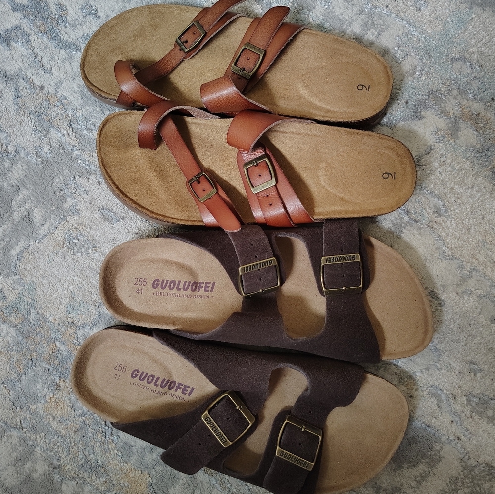 NWOT Brown Sandals Bundle